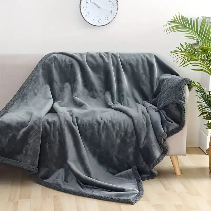 Waterproof Fleece Sofa Cover Throw Kalsten