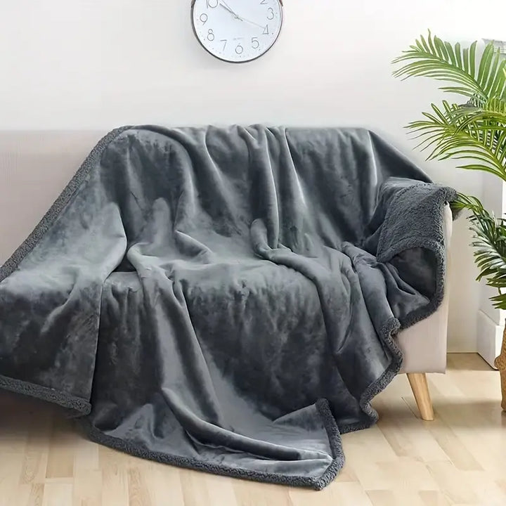 Waterproof Fleece Sofa Cover Throw Kalsten