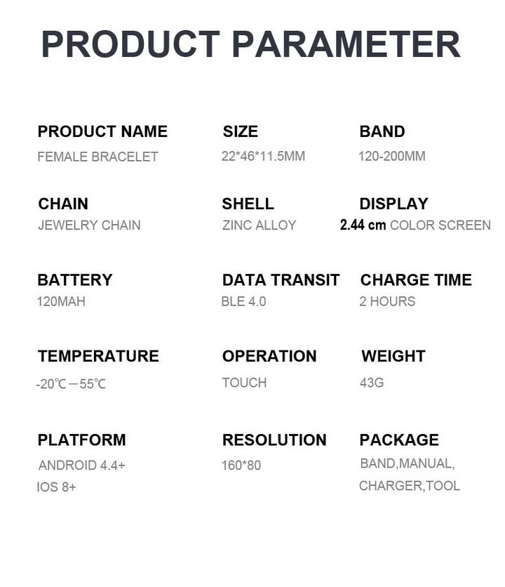 Kalsten | Waterproof Fitness Wristband - FitStyle