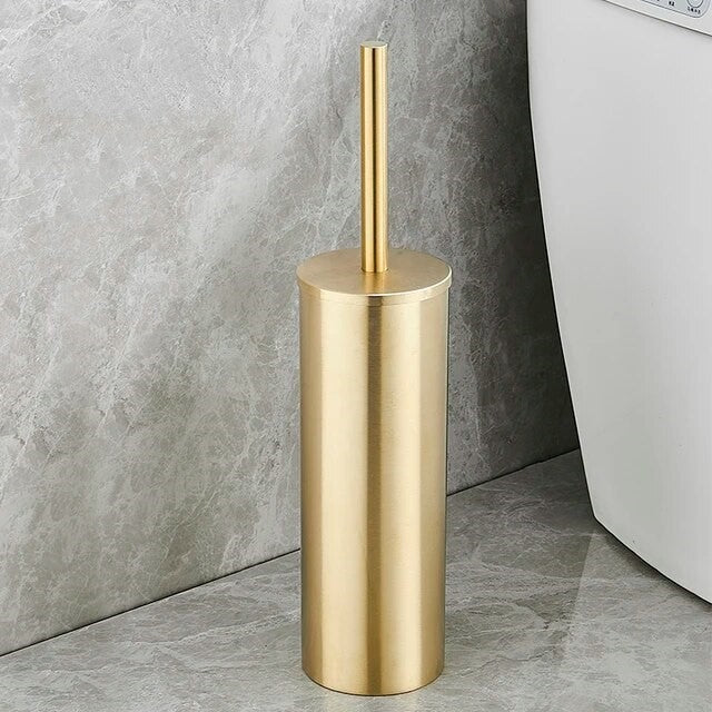 Luxury Gold Toilet Brush Holder - for Elegant Bathrooms Kalsten