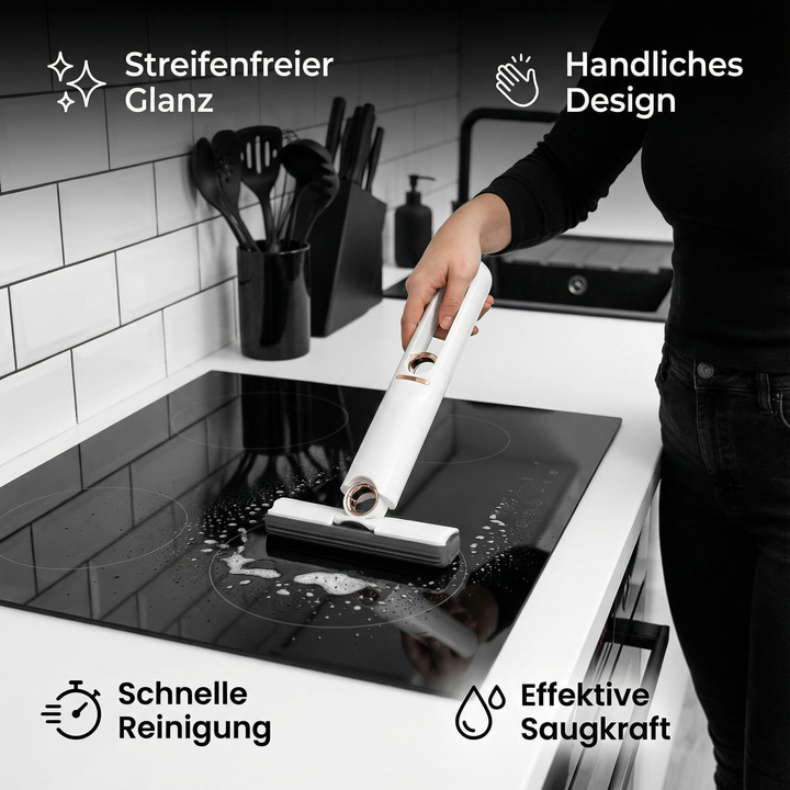 Mini cleaning stick with squeegee | Kalsten