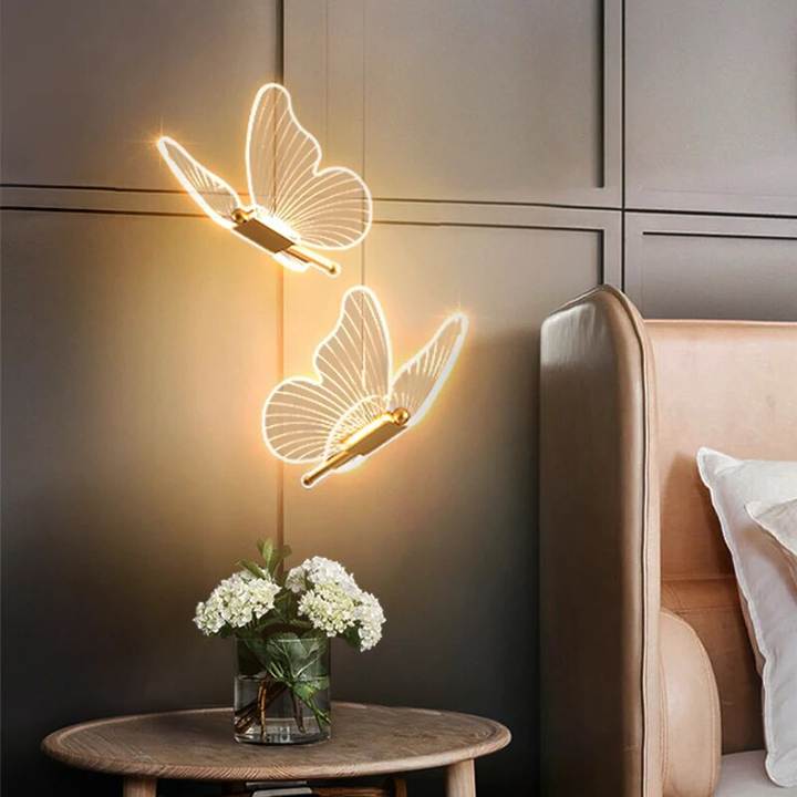 Butterfly LED Pendant Wall Light Kalsten