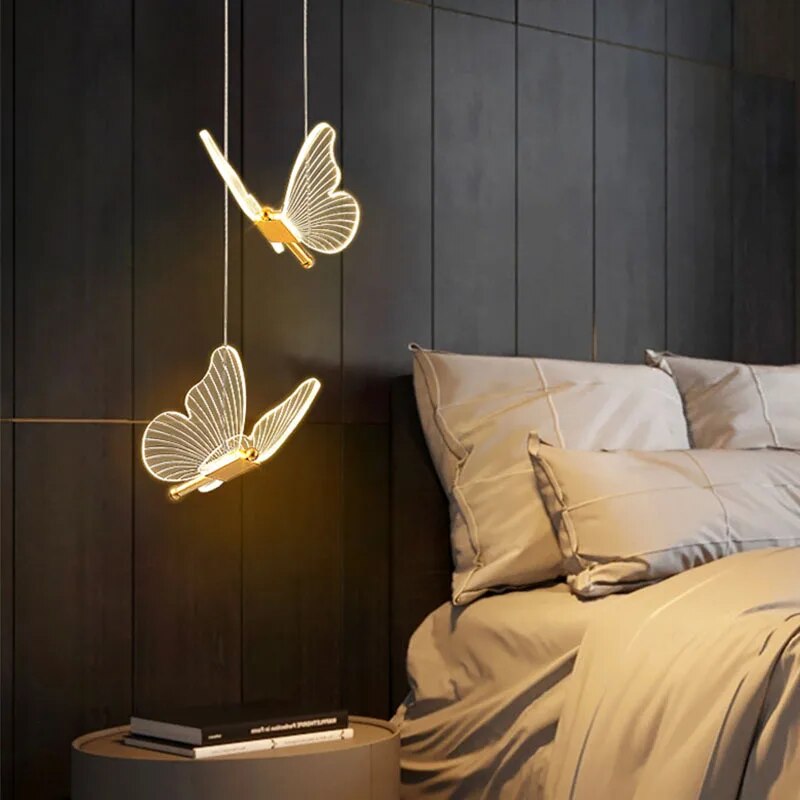 Butterfly LED Pendant Wall Light Kalsten