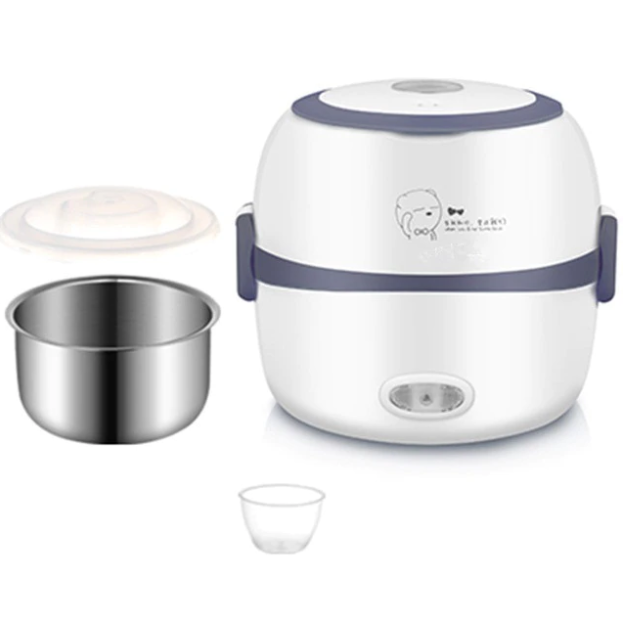 Kalsten | SteamMate Electric Lunch Box – Cooking, Steaming & Keeping Warm – 1L – 200W