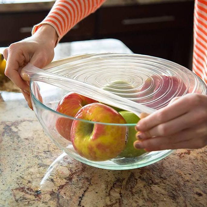 Kalsten | Air Tight Silicone Food Safety Lids (Set of 6)