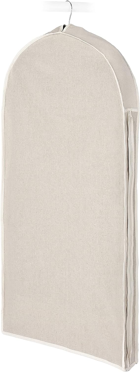 Brehn | Linen Dust-Free Garment Bag - Zippered Protective Bag for Suits (Buy 1, Get 1 FREE)