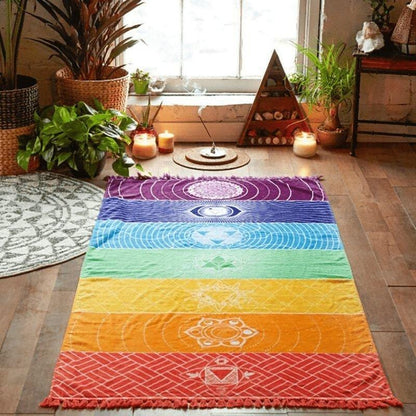 BowLift | 7 Chakra Rainbow Yoga Mat