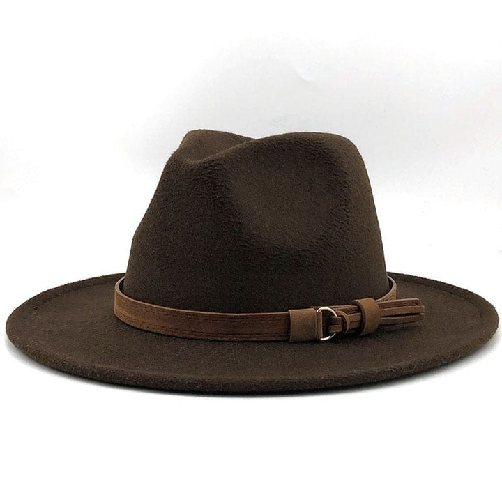 Fedora Hat with Leather Band
