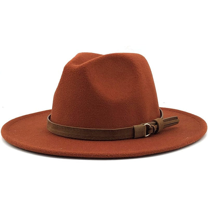 Fedora Hat with Leather Band