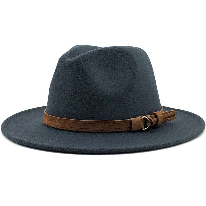 Fedora Hat with Leather Band
