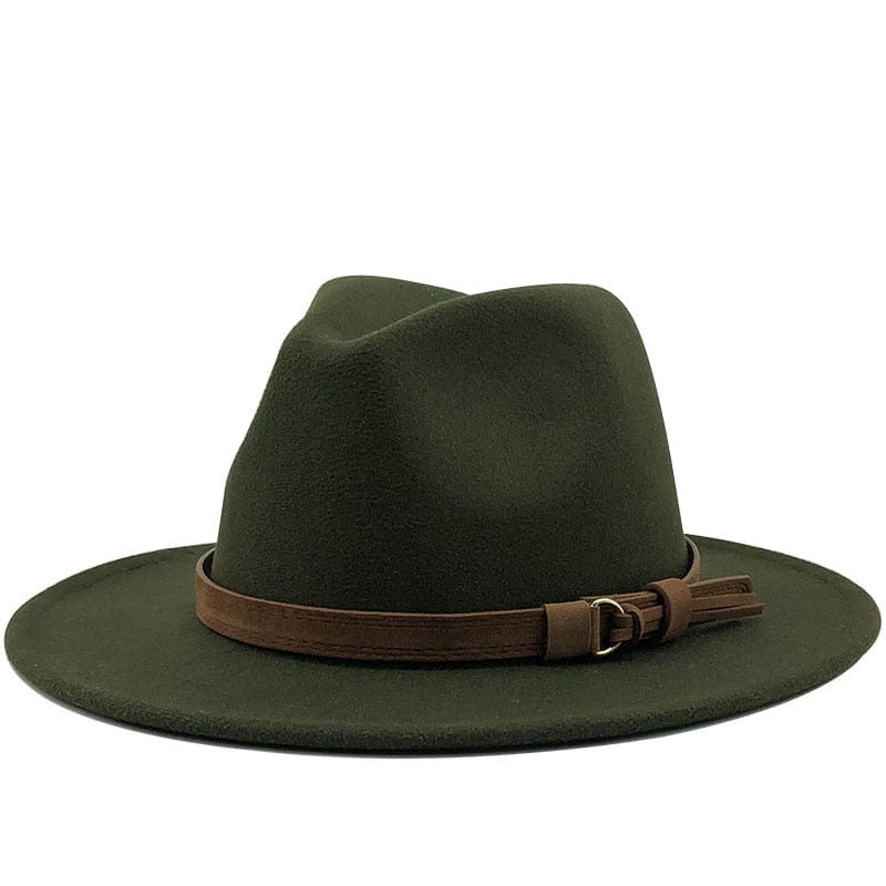 Fedora Hat with Leather Band