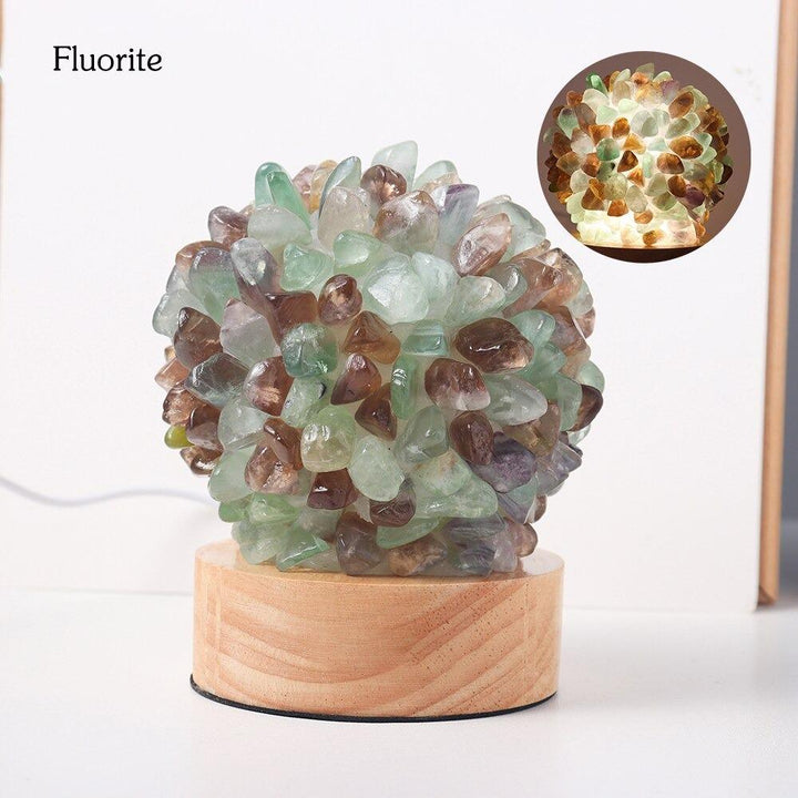 Aventurine Quartz Crystal Lamp | Kalsten