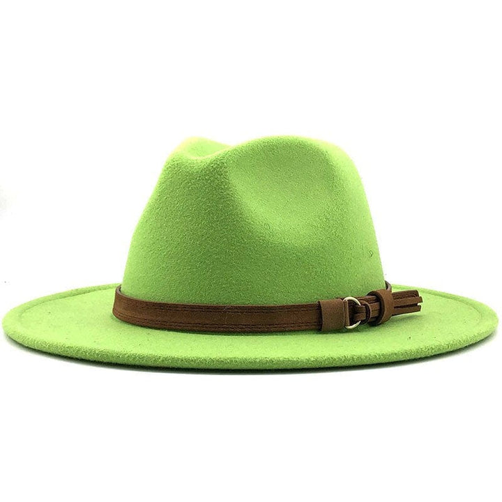 Fedora Hat with Leather Band