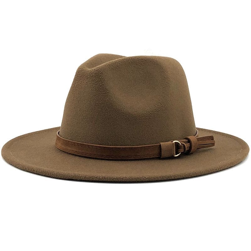 Fedora Hat with Leather Band