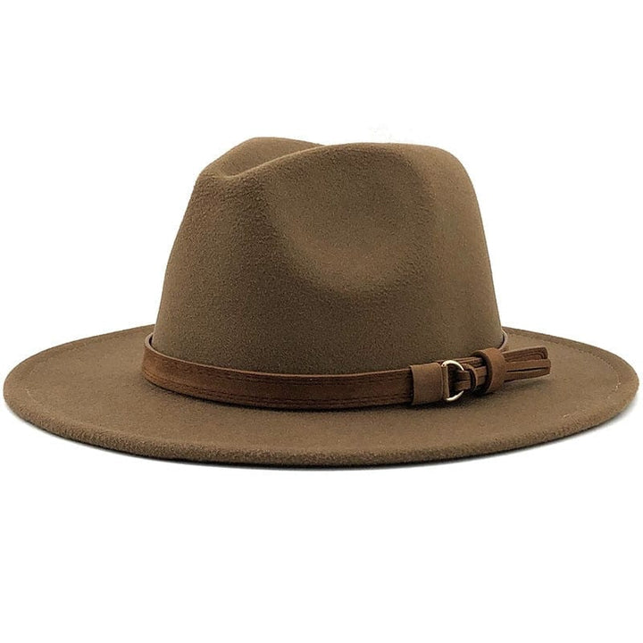 Fedora Hat with Leather Band