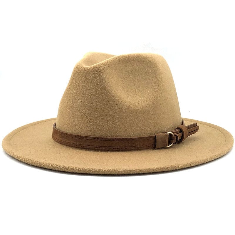 Fedora Hat with Leather Band