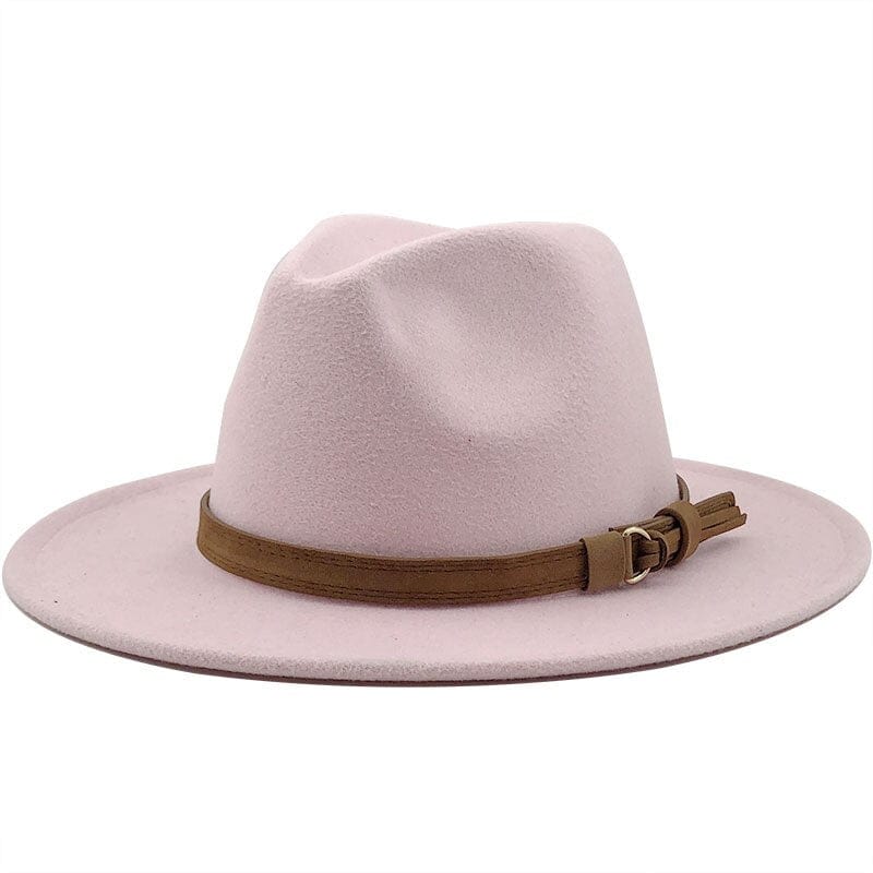 Fedora Hat with Leather Band