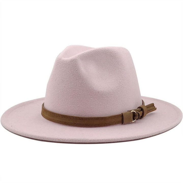 Fedora Hat with Leather Band