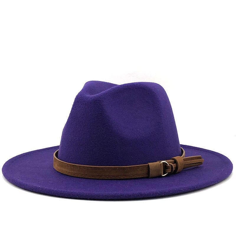 Fedora Hat with Leather Band