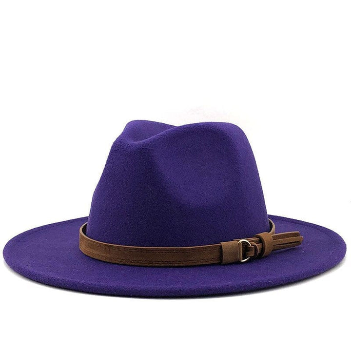 Fedora Hat with Leather Band