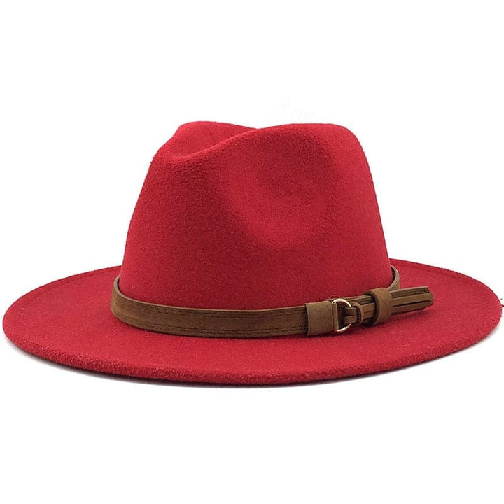 Fedora Hat with Leather Band