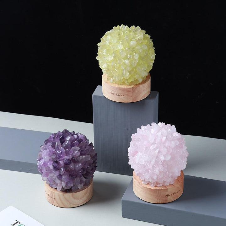 Aventurine Quartz Crystal Lamp | Kalsten