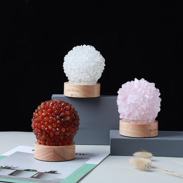 Aventurine Quartz Crystal Lamp | Kalsten