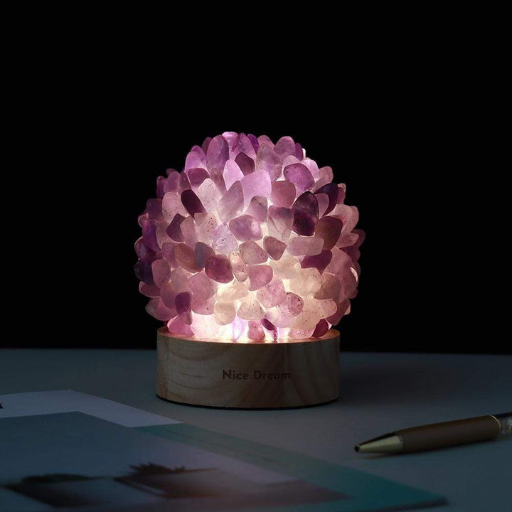 Aventurine Quartz Crystal Lamp | Kalsten