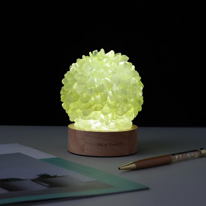 Aventurine Quartz Crystal Lamp | Kalsten