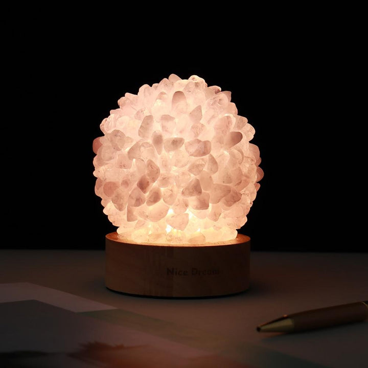 Aventurine Quartz Crystal Lamp | Kalsten