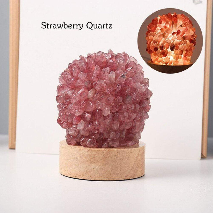 Aventurine Quartz Crystal Lamp | Kalsten