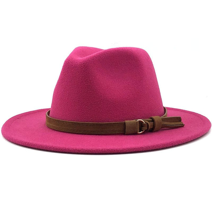 Fedora Hat with Leather Band