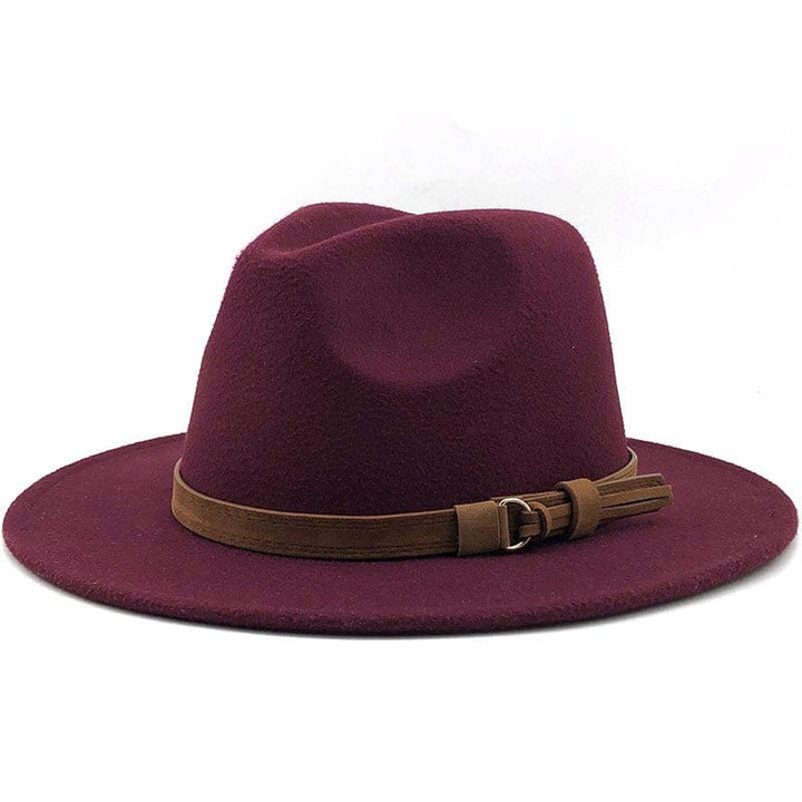 Fedora Hat with Leather Band