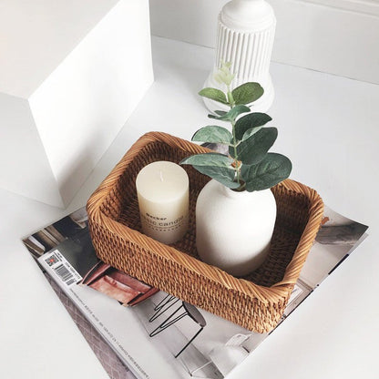 Skanto | Naturéa Handmade Rattan Storage Baskets for Home Organization