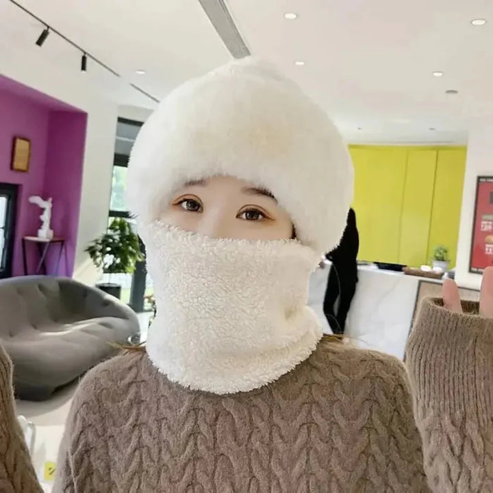 Winter Faux Fur Hat Scarf Set Kalsten