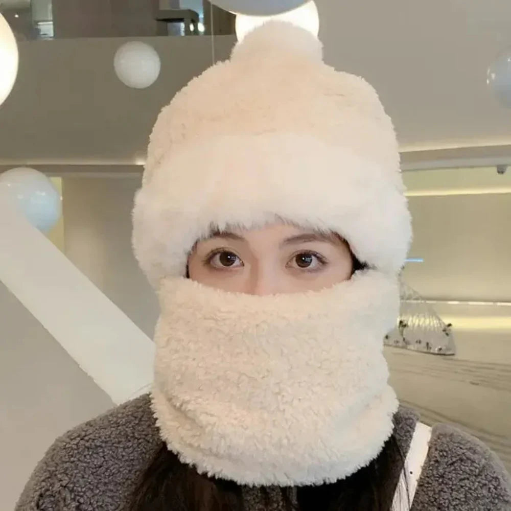 Winter Faux Fur Hat Scarf Set Kalsten