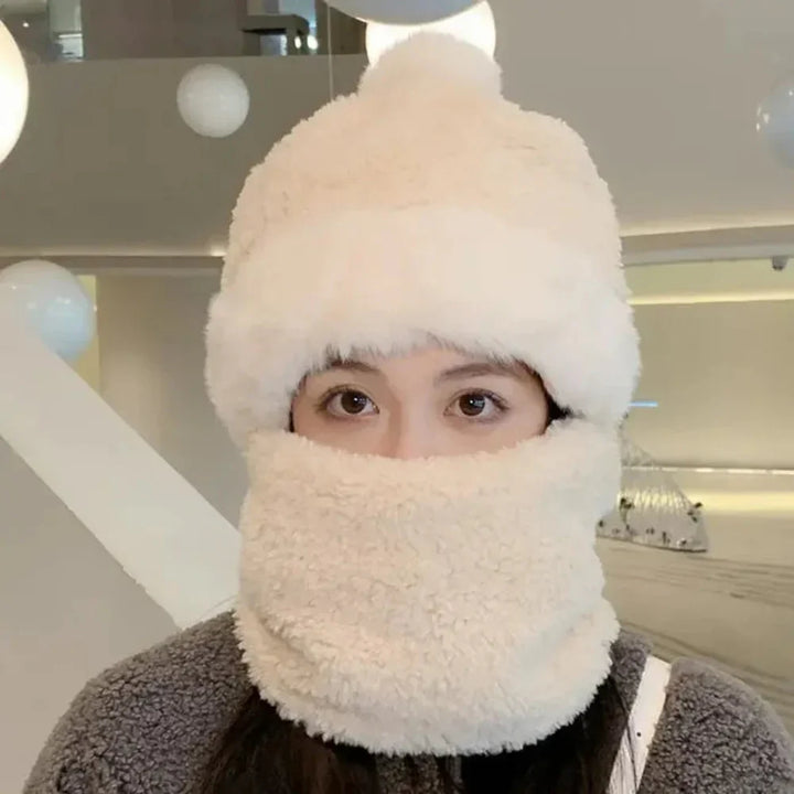 Winter Faux Fur Hat Scarf Set Kalsten
