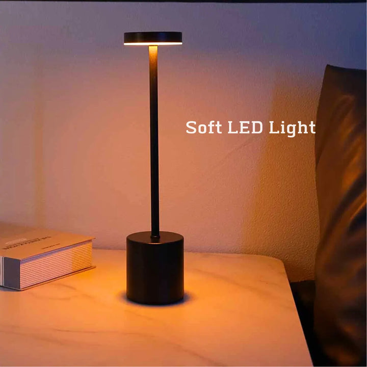 Wireless Metal LED Table Lamp - LumiMetal | Kalsten