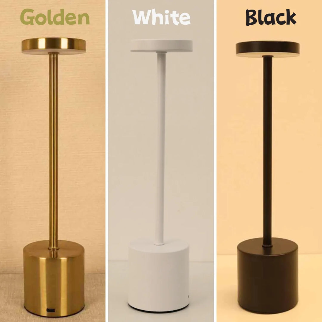 Wireless Metal LED Table Lamp - LumiMetal | Kalsten
