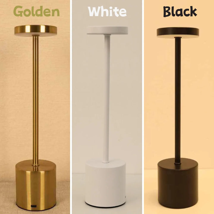 Wireless Metal LED Table Lamp - LumiMetal | Kalsten