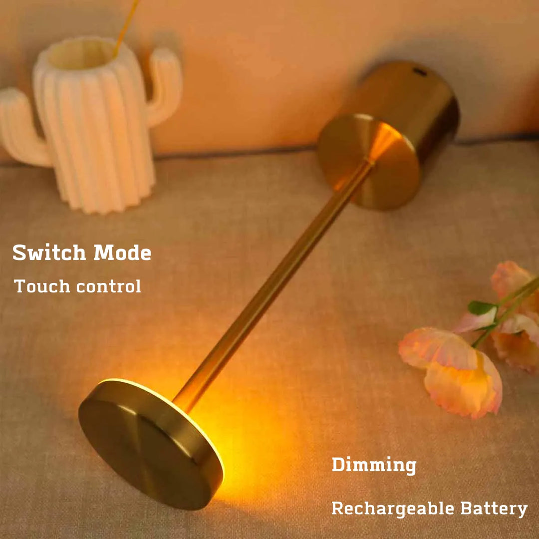 Wireless Metal LED Table Lamp - LumiMetal | Kalsten