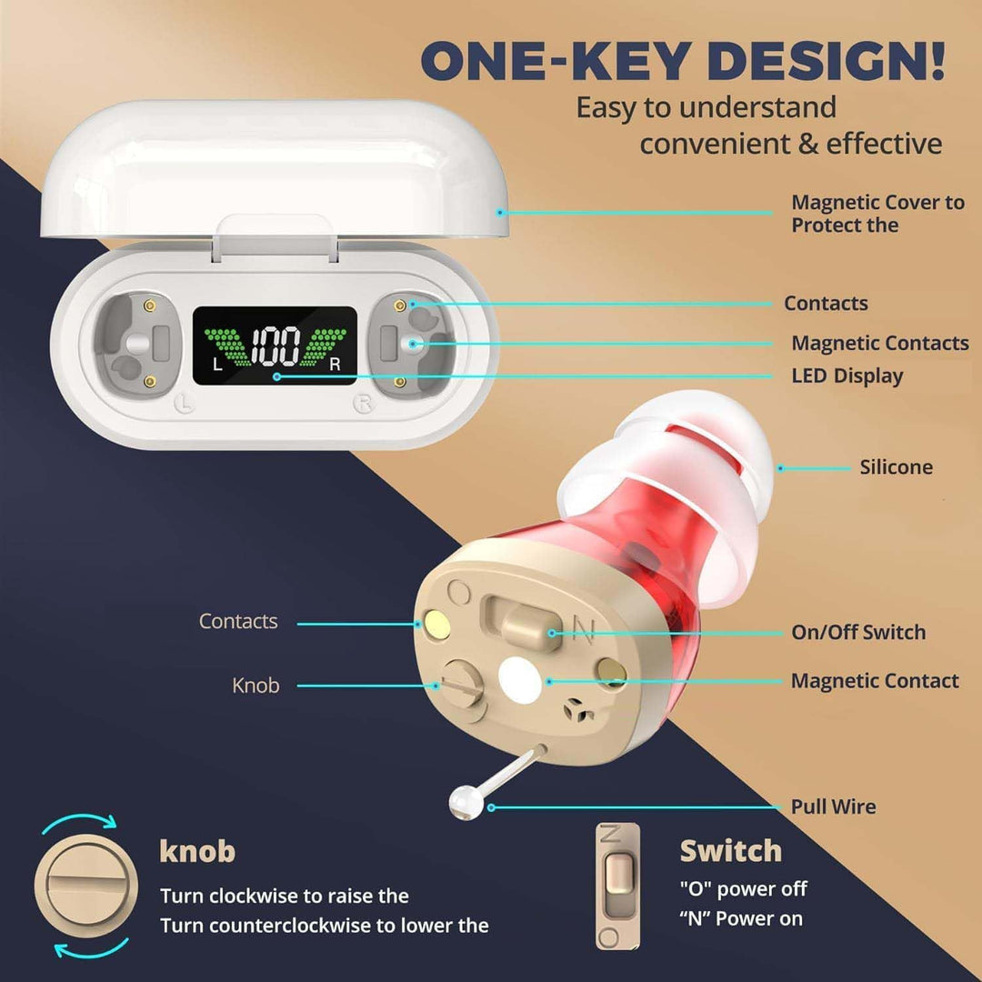 Kalsten | Wireless rechargeable hearing aids