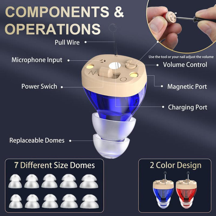 Kalsten | Wireless rechargeable hearing aids