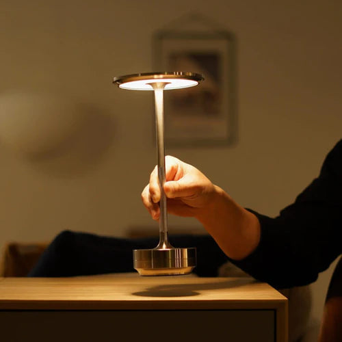 Wireless Smart Table Lamp - AuraGlow | Kalsten
