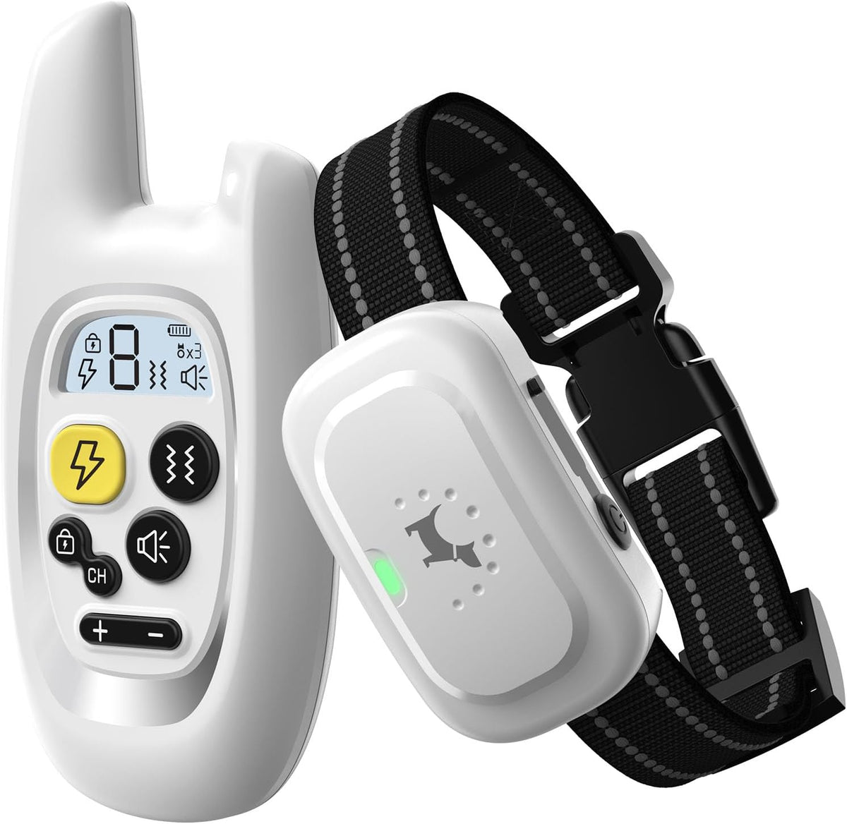 BowLift | Dog Training Collar with Remote – Shock Lock, Sound & Vibration Modes, Waterproof, 1600ft Range