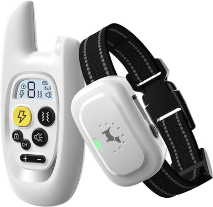 BowLift | Dog Training Collar with Remote – Shock Lock, Sound & Vibration Modes, Waterproof, 1600ft Range