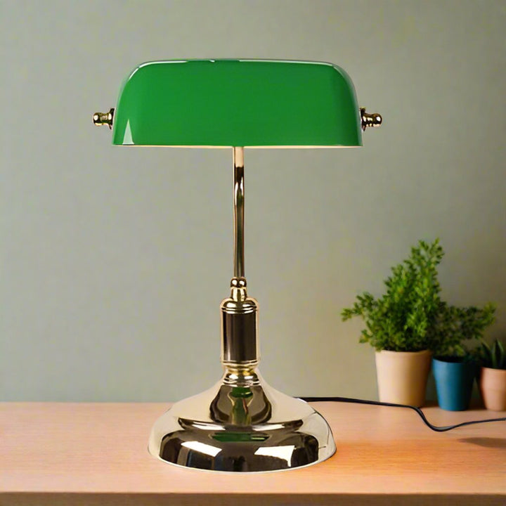 GlassOpulence - Stylish European Table Lamp | Kalsten