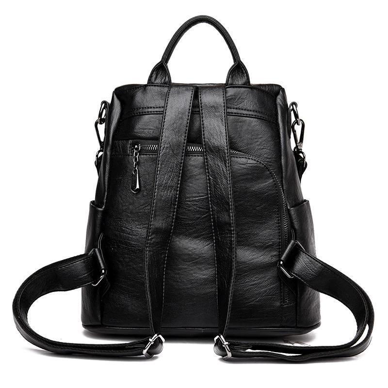 Kalsten | Women's Anti-theft Leather Backpack