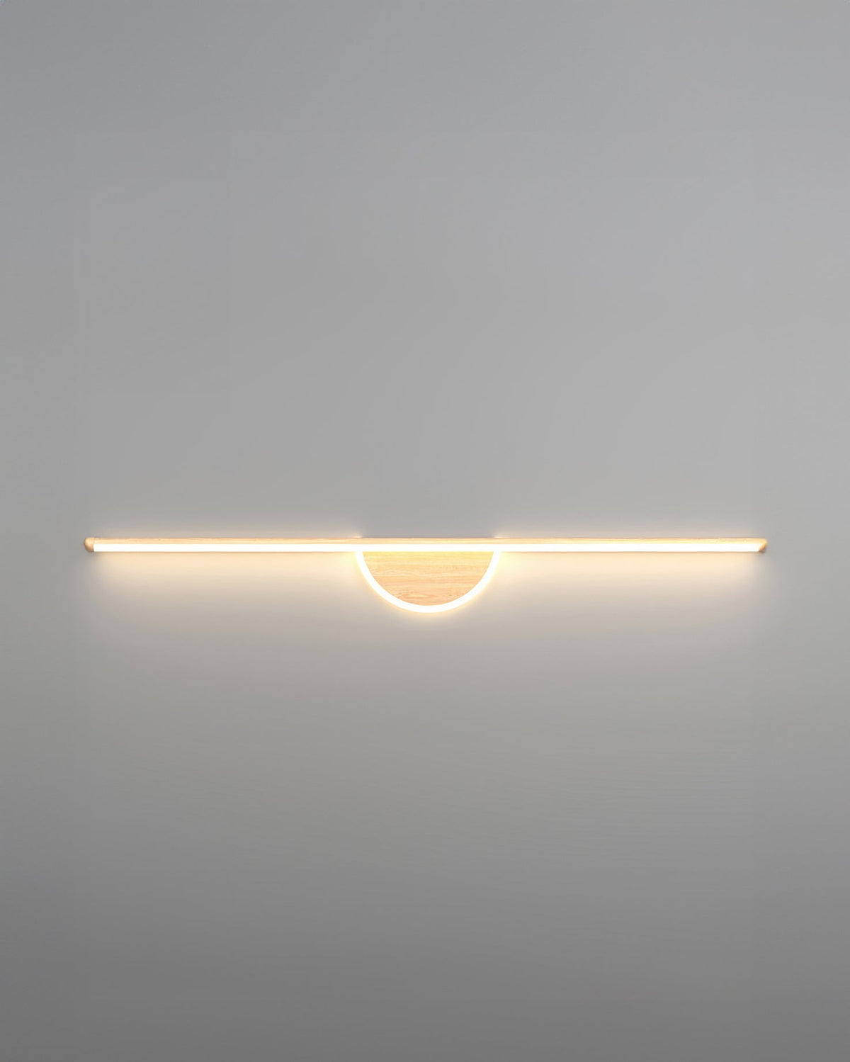 Skanto | Modern Wooden Arc Wall Lamp