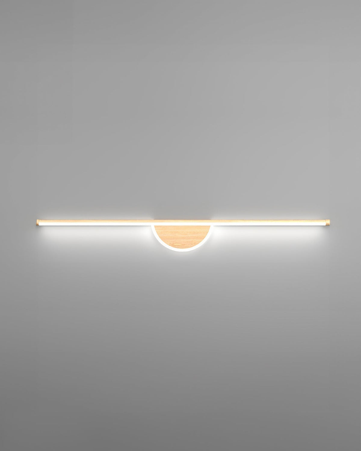 Skanto | Modern Wooden Arc Wall Lamp